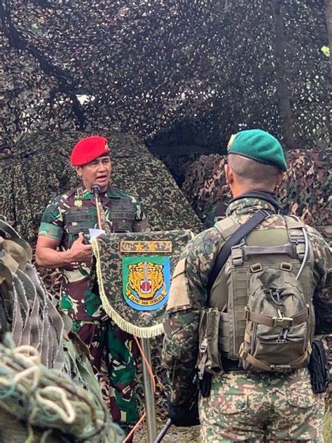 Tingkatkan Hubungan Bilateral Tni Ad Indonesia Dan Tdm Malaysia