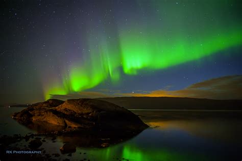 Baggrunde Hav Norge Nat Norge Nikon NightShot Nightime Aurora