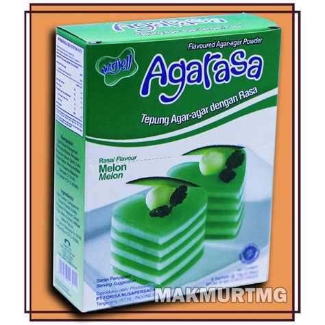 Jual NUTRIJELL AGARASA MELON 6 SACHETS 10gr Shopee Indonesia