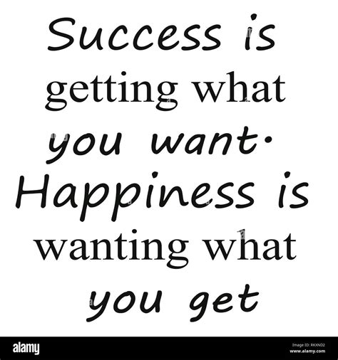 Quotes of happiness and success and words of wisdom Stock Photo - Alamy