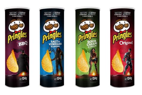 Pringles Unveils New Look Cans To Celebrate Release Of Justice League