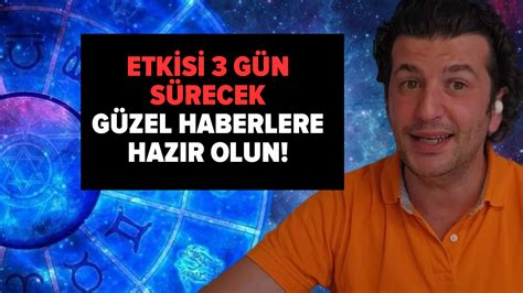 Astrolog Dinçer Güner Etkisi 3 gün sürecek diyerek duyurdu Güzel