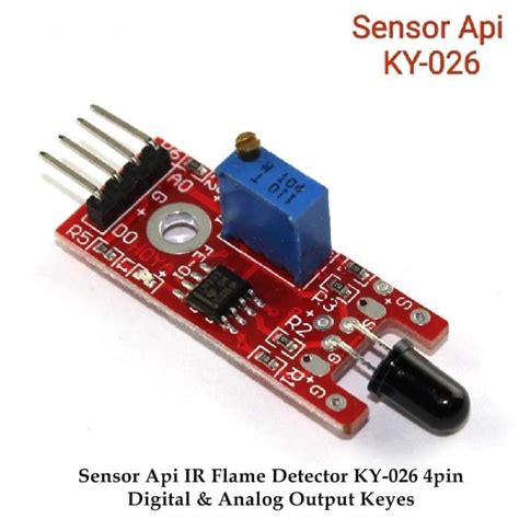 Jual Ky Infrared Receiver Flame Detector Flame Sensor Api Module