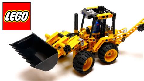 Lego Technic Mini Backhoe Loader Assembly Instructions