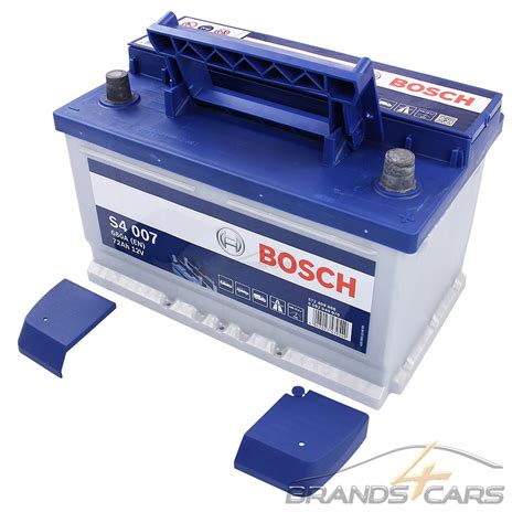 Bosch Autobatterie V Ah Starterbatterie A Ersetzt Ah Ah Ah