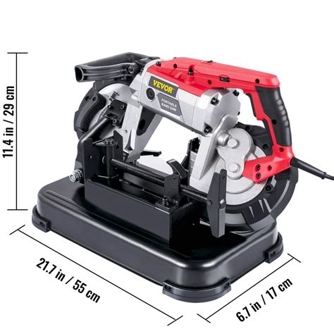 Portable Band Saw 110v Removable Alloy Steel Base Cordless Band Saw 5