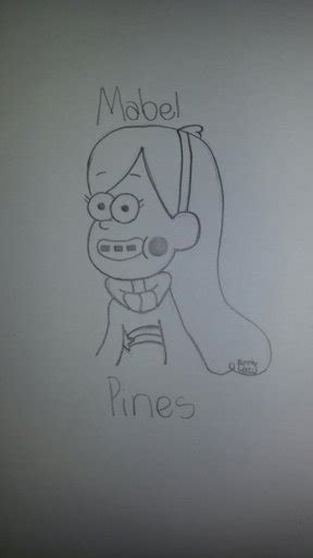 Mi Dibujo De Mabel Gravity Falls Amino Espa Ol Amino