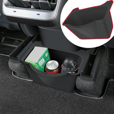 Buy FITEV Tesla Model Y 2nd Row Center Console Organizer Rear Seat