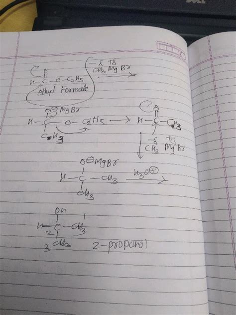 Methyl Cyanide On Treatment With Methyl Magnesium Bromide Followed By