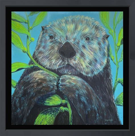 Sea Otter In The Kelp Forest – Wyland Worldwide