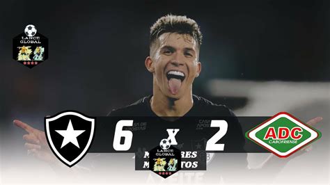 GOLEADA Botafogo 6X2 Cabofriense Melhores Momentos Campeonato