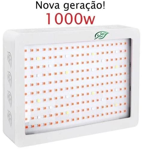 Novo Painel Led Grow Super Chip W Lumens Forte Bivolt