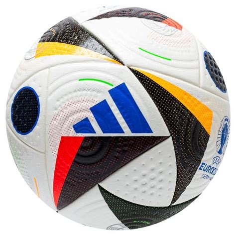 Adidas Fußball Fussballliebe Pro Euro 2024 Matchball Weißschwarz