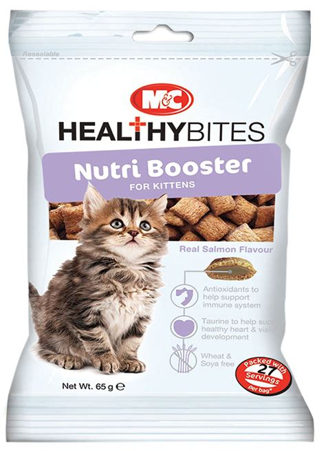 Mark And Chappell Nutri Booster Treats For Kitten 65gm Case Of 6