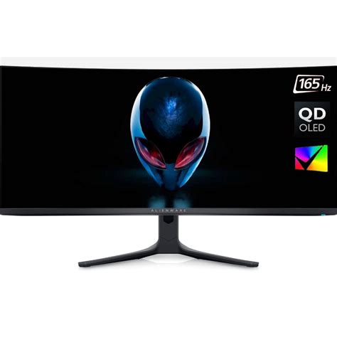 Dell Alienware Aw3423dwf 34 Curved Qd Oled Gaming Monitor Amd Freesync 165hz Alienware