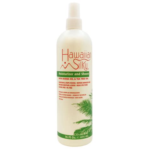 Hawaiian Silky Hair Moisturizer And Sheen Spray 16 Oz Pack Of 2