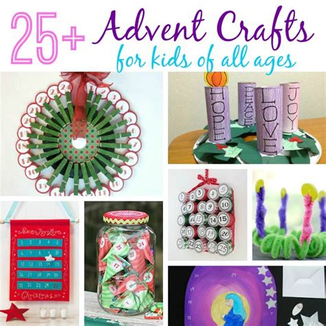 Advent Crafts for Kids: advent crafts to countdown the days!