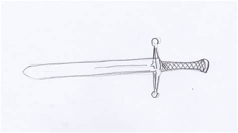 How To Draw A Cool Sword