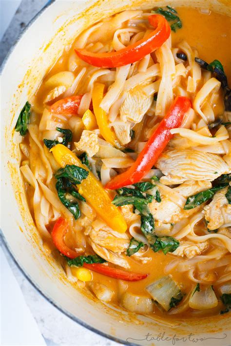 Curry Lemongrass Chicken Noodle Bowl Is Pure Comfort For Those Days You