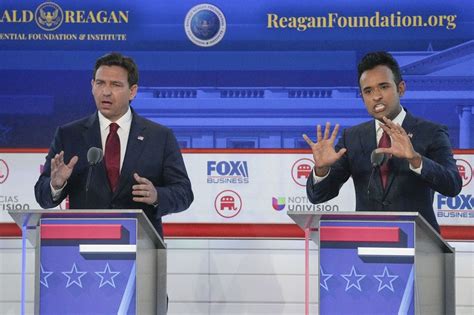 Candidates In The Second Gop Debate Attack Each Other And Trump Even