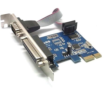 SIENOC Sienoc PCI E PCI Express DB25 Paralelo LPT1 DB9 RS232 Adaptador