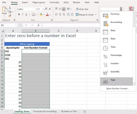 How To Add 0 In Front Of A Number In Excel Excel At Work