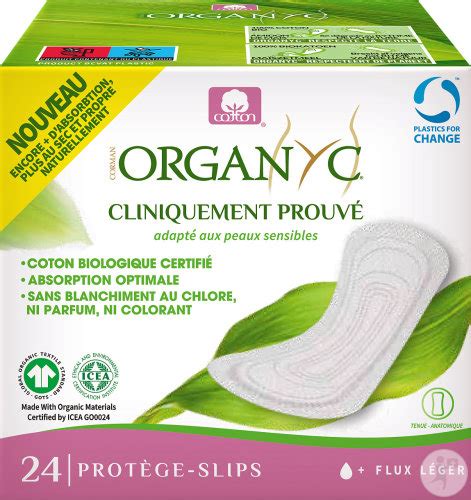 Organyc Prot Ge Slip Pocket Cotton Bio Pi Ces Newpharma