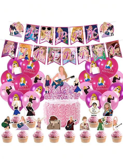 Birthday Party Decorations Ts Party Supplies Ts Merch Include 18