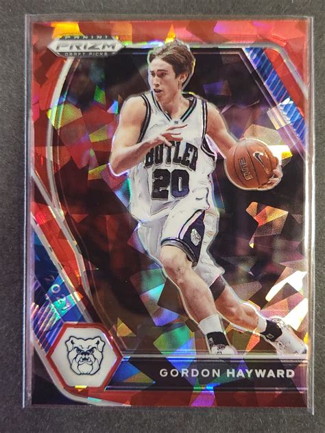 2021 Panini Prizm Draft Picks Basketball Red Ice Gordon Hayward 99 EBay