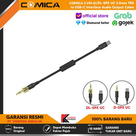 Jual COMICA CVM D DL SPX UC 3 5mm TRS To USB C Interface Audio Output