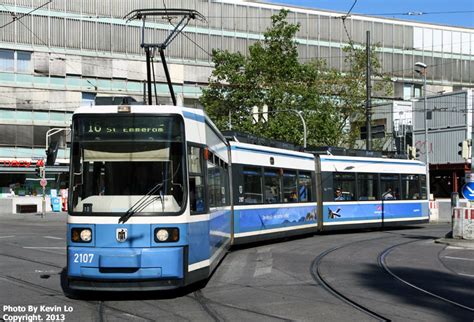 MVG Münchner Verkehrsgesellschaft (Munich Transport Company) Tram Photos