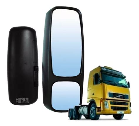 Espelho Retrovisor Volvo Fh Nh Fm At Sem Bra O Ld Frete Gr Tis