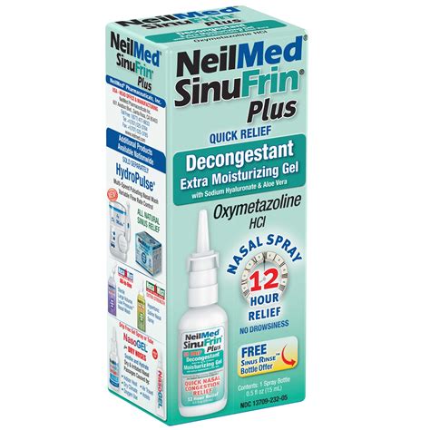 Neilmed Sinufrin Plus Decongestant Spray Pick Up In Store Today At Cvs