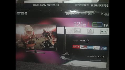 Hisense Smart TV Unboxing And Set Up Review YouTube