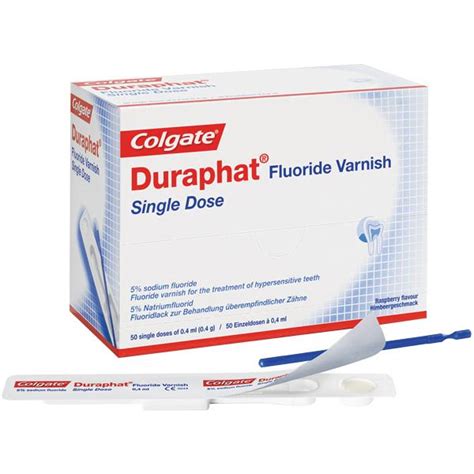 New Colgate Duraphat Varnish In Single Dose