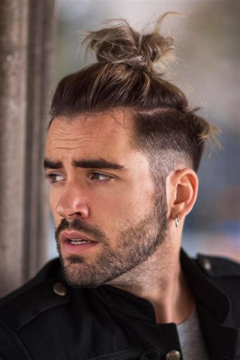 24 Samurai Hair Ideas Taking The Man Bun To The Next Level Man Bun