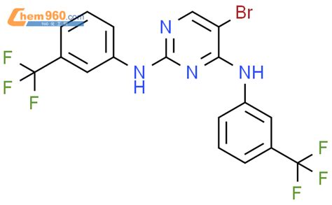 872604 19 8 2 4 Pyrimidinediamine 5 Bromo N N Bis 3 Trifluoromethyl