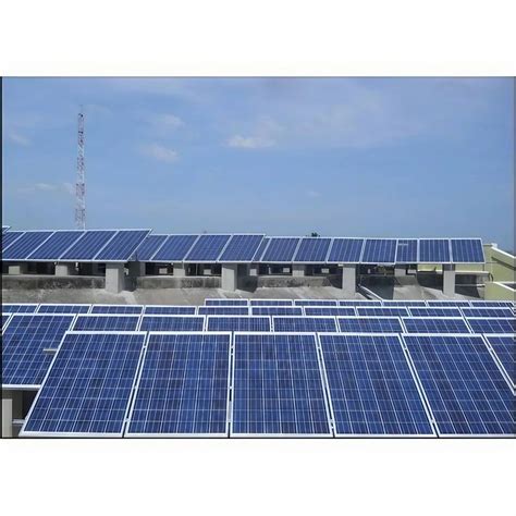 Grid Tie Industrial Solar Rooftop System For Commercial Capacity 1