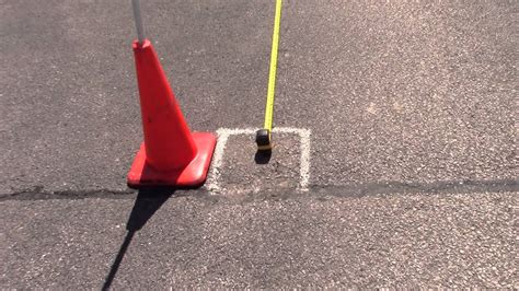 Maneuverability test cone set up - gospelbetta