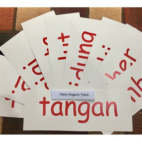 Jual Flash Card Baca Jumbo Lengkap Shopee Indonesia