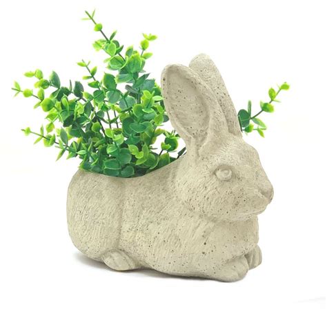 Rabbit Planter Etsy