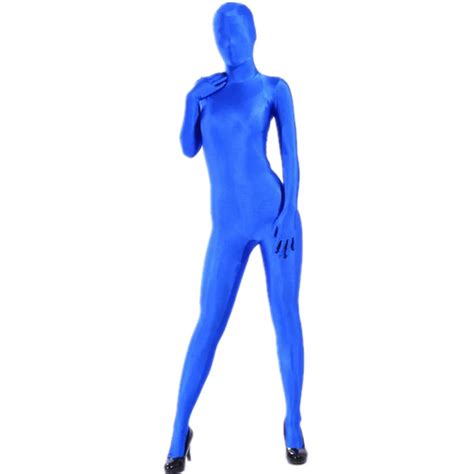 Fzs009 Shiny Lycra Spandex Fetish Zentai Sexy Suits Unisex Original