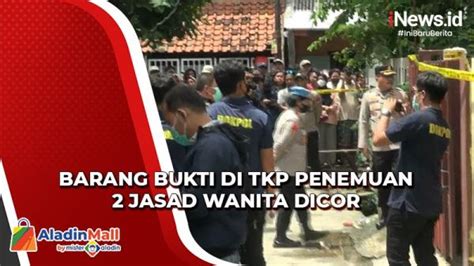 Polisi Temukan Barang Bukti Dalam Olah Tkp Jasad Wanita Dicor Di Bekasi