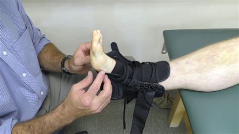 How To Wear An Ankle Brace With Speed Laces Correct Fitting