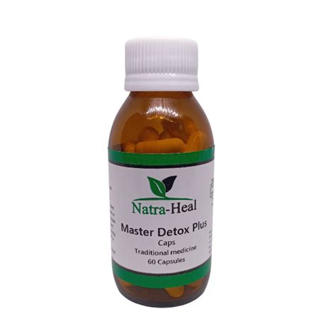 Master Detox Plus Capsules Natra Heal Wellness