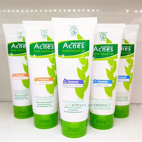 Jual Acnes Natural Care Face Wash G Shopee Indonesia