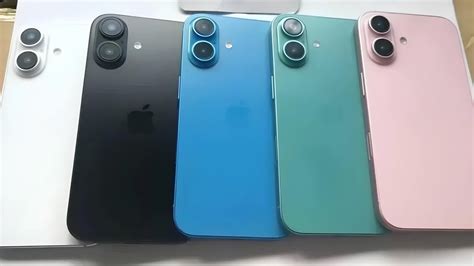 Nuevo Apple El Diseño Y Los Colores Del Iphone 16 Se Muestran En Un