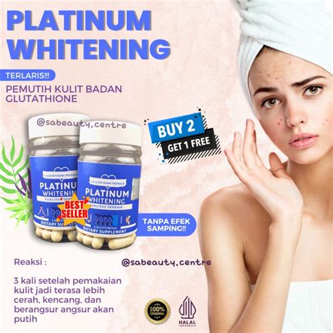 Glutathione Pemutih Kulit Kapsul Pemutih Badan Dan Wajah Permanen