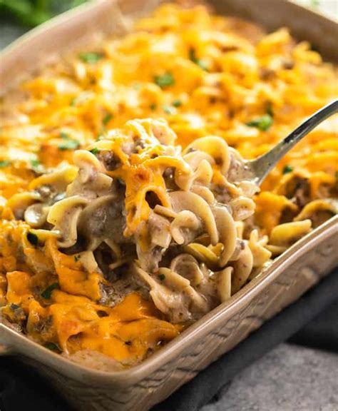 Ground Beef Stroganoff The Cozy Cook