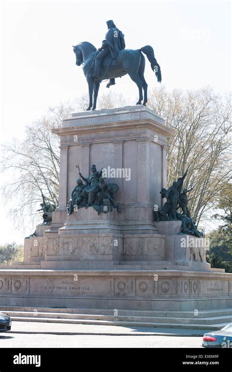 Monument to Garibaldi Stock Photo - Alamy